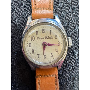 Snow White U.S Time Walt Disney Vintage Mechanical Watch For Parts Or Repair